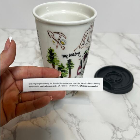 Starbucks California The Golden State Local Collection Ceramic Mug NWT - Picture 10 of 10